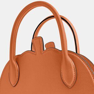 Coach Glovetanned Leather Faded Orange Pumpkin Crossbody Bag